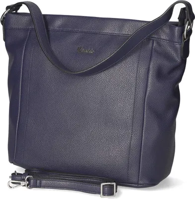 Image de Kaerlek Femme Sac à bandoulière/ Sac à bandoulière Bleu foncé Similicuir-