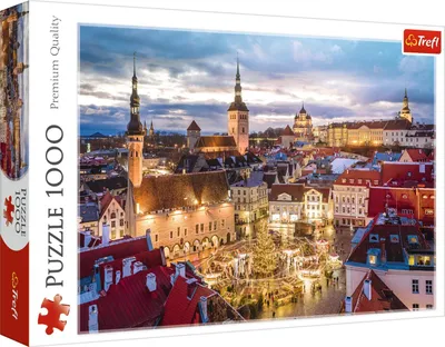 Produktbild von Trefl Puzzle Tallinner Rathausplatz 1000 Teile