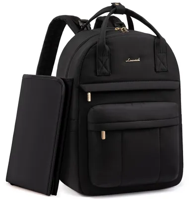Immagine prodotto di Borsa da viaggio per pannolini grande, zaino con tappetino impermeabile per il cambio