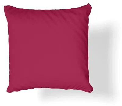 Obrázok produktu pre Obal na vankúš 100 % bavlna, bavlnený satén, na spanie, 40 x 40 cm, tmavo ružový
