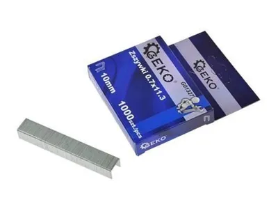 Obrázek produktu pro GEKO Sponky 0,7x11,3x12mm, 1000ks G01328