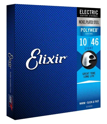 Obrázok produktu pre Elixir 12050 Polyweb 10-46 Struny pre elektrickú gitaru