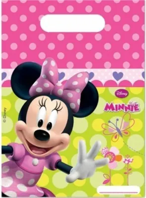 Produktbild von Geschenktüte PVC Minnie Junior 6Stk./18x21cm