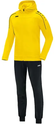 Produktbild von Jako Classico Trainingsanzug Polyester Mit Kapuze Damen - Gelb