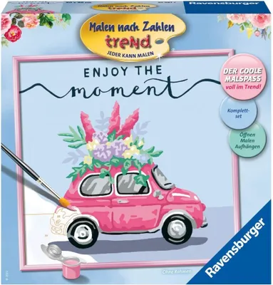 Zdjęcie produktu dla Ravensburger Painting by Numbers Ciesz się chwilą