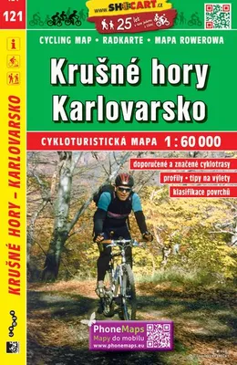 Produktbild von SC 121 Krusne hory, Karlovarsko 1:60 000