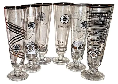Produktbild von Warsteiner Biergläser / 6 Stück à 0,2 Liter / Pilsgläser