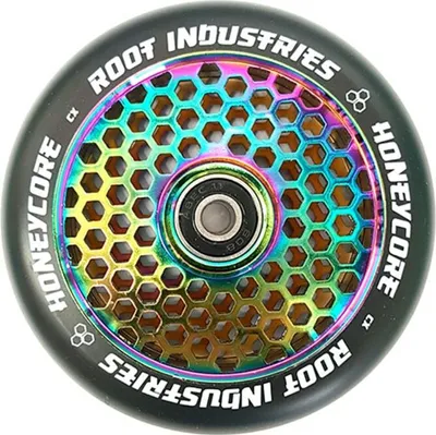 Produktbild von Root Industries Honeycore Stunt-Scooter Rolle 120mm Neochrom/PU Schwarz