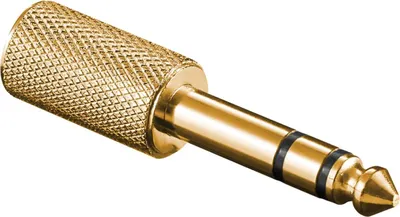 Image de Allteq ALTQ-JACK-B-ADAP-016, 3.5mm, femelle, 6.35mm, mâle, or