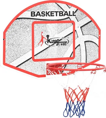 Produktbild von vidaXL 5-tlg. Basketball-Set zur Wandmontage 66x44,5 cm
