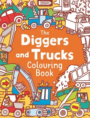 Produktbild von The Diggers and Trucks Colouring Book