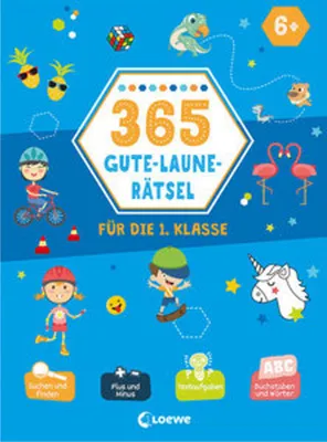 Obrázek produktu pro 365 Gute-Laune-Rätsel für die 1. Klasse