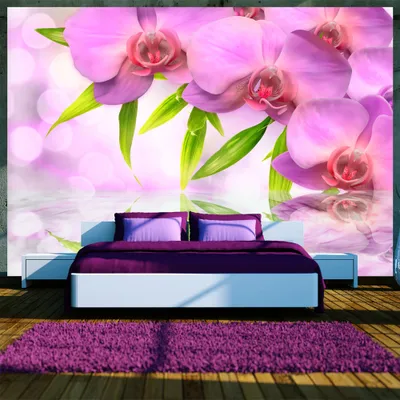 Produktbild von Basera Fototapete Orchideenmotiv 10110906-27, Vliestapete, 100x70 cm