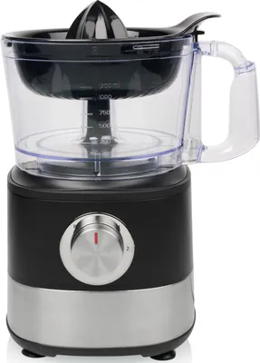 Produktbild von Princess 221054, 1,2 l, Anthrazit, Edelstahl, Transparent, Drehregler, 1,75 l, Mischung, Kotelett, Mixen, 1,2 m