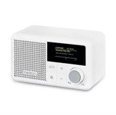 Produktbild von LIFE S66822 Tragbares DAB+ Radio weiß, Farb-TFT Display 3,73 cm (1,47''), DAB+/UKW-Radio (je 40 Senderspeicher), Bluetooth® 5.3, integrierter Akku