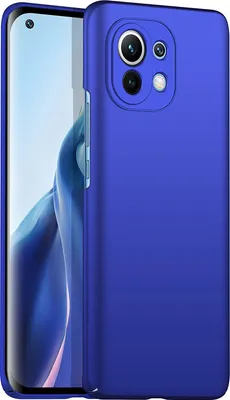 Produktbild von Xiaomi Mi 11 Hülle, LaimTop Ultra Dünn Hart PC Matt Schutzhülle für Xiaomi Mi 11 Blau