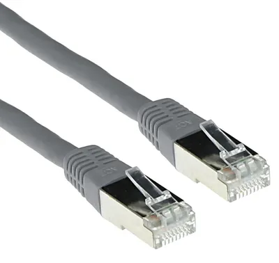 Produktbild von ACT 0.25m Cat6a SSTP PiMF, 0,25 m, Cat6a, S/FTP (S-STP), RJ-45, RJ-45, Grau