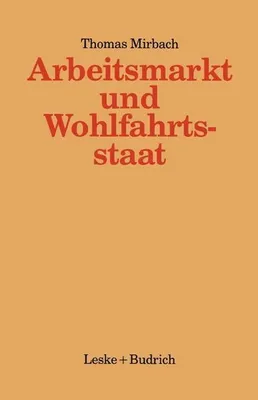 Image de Arbeitsmarkt und Wohlfahrtsstaat
