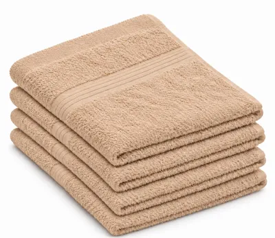 Immagine prodotto di Gözze - Asciugamani in microfibra, set da 4, morbidi e assorbenti, 100% cotone, 30 x 30 cm