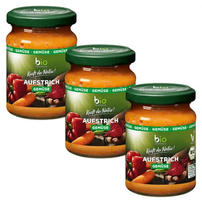 Image de biozentrale Pâte à tartiner aux légumes, paquet de 3