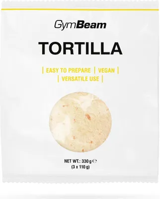 Produktbild von GymBeam - Weizentortilla 330 g