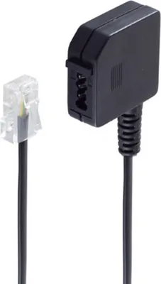 Produktbild von shiverpeaks BASIC-S Telefon-Adapterkabel RJ45 Stecker - TAE-F Kupplung 0,2 m