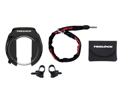 Zdjęcie produktu dla Zestaw blokad ramy Trelock RS 351 P-O-C/ZR 355 SET czarny, 100 cm / Ø 6 mm