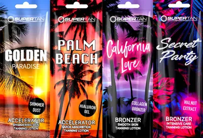 Image de Coffret de 40 sachets de bronzage Supertan