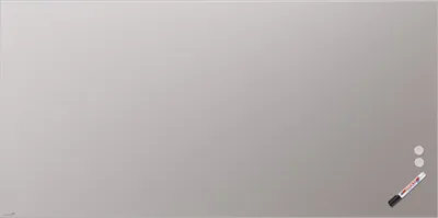 Produktbild von Legamaster Glas-Magnettafel matte 200,0 x 100,0 cm helles warmgrau