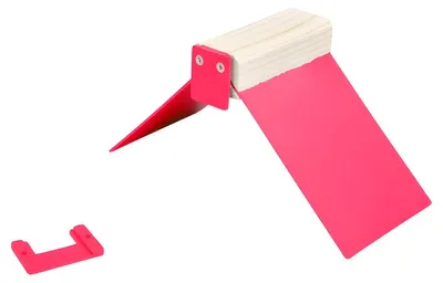 Produktbild von Natural Sitzbrettchen Clicksystem Kunststoff rot
