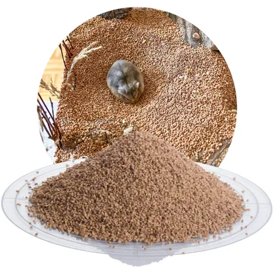 Produktbild von Schicker Mineral Hamsterglück Nussschalenstreu 3,5 kg Einstreu Naturprodukt Überstreu Nisten Buddeln