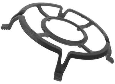 Productafbeelding van Wokstandaard, gietijzeren constructie, antislip ontwerp, zwart