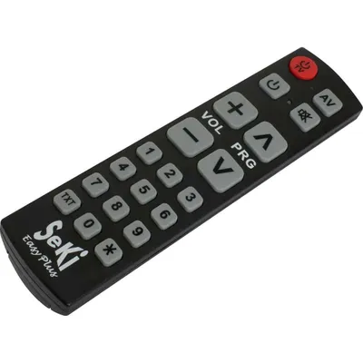 Produktbild von Seki Easy Plus Senioren-Fernbedienung für TV und Radio schwarz