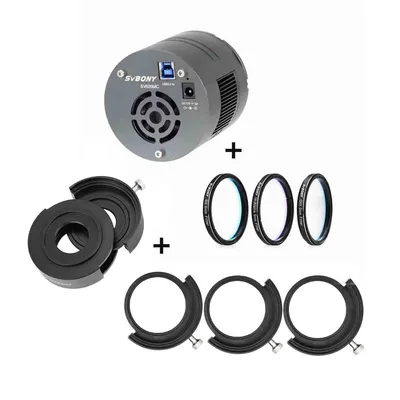 Immagine prodotto di SV605MC Fotocamera monocromatica refrigerata - Filtro SHO SII Ha OIII per la fotografia
