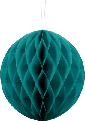 Produktbild von Seidenpapierball, pastell lagunenblau, 20cm