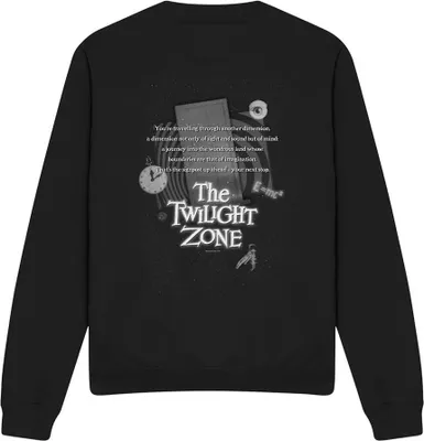 Immagine prodotto di The Twilight Zone - Felpa per uomo/donna unisex TV20072 (M) (Nero)