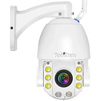 Productafbeelding van RobiCam, X36, camera met 36x optische zoom, ICSEE PTZ, WiFi, geheugenkaart, 360 graden, waterdicht, robuuste metalen behuizing