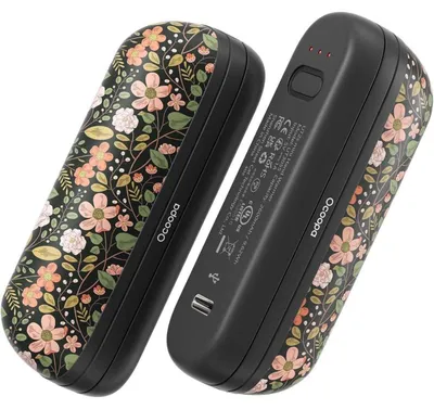 Produktbild von Handwärmer Taschenwärmer UT2S Mini 5200mAh Magnetisch Elektrisch 2er Set Wiederverwendbar Outdoor Camping