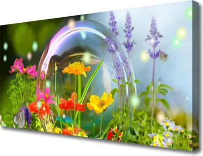 Produktbild von Tulup Leinwand-Bilder 100x50 Wandbild Canvas Kunstdruck Blumen Natur