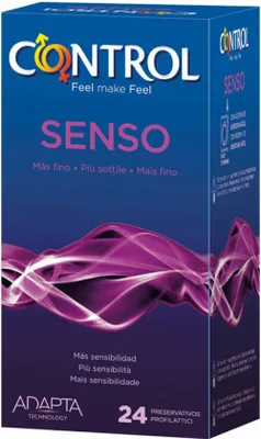 Image de Préservatifs Control Finissimo Senso. Boîte de 24 préservatifs fins