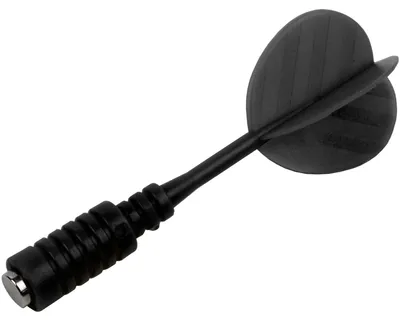 Produktbild von Karella Magnet Dartpfeil mit integrierter Magnetspitze, stabil mit hoher Magnetkraft, Ersatz-Darts Safety für alle Magnet Dartscheiben, Kinder und Erwachsene, Set:3 St. in schwarz