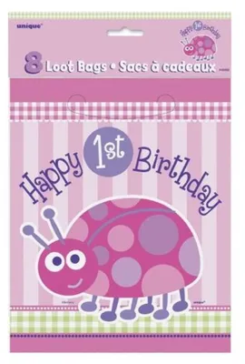 Produktbild von Tüte 1.Geburtstag Marienkäfer