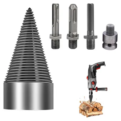 Produktbild von Holzspaltbohrer Set mit 4 Griffen