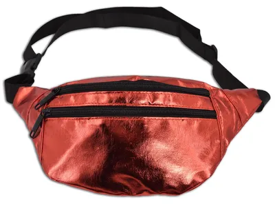 Produktbild von styleBREAKER Damen Bauchtasche Metallic 21x16cm | Gürteltasche Glitzer Festival | Verstellbarer Gurt & Steckschnalle | Crossbody Bag Kunstleder