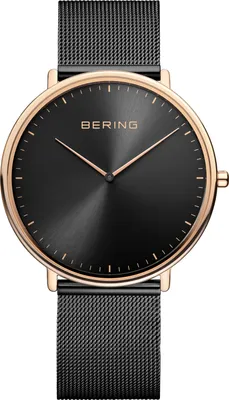 Produktbild von Bering Herren Uhr Armbanduhr Slim Classic - 15739-166 Meshband