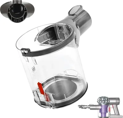 Produktbild von Staubbehälter für Dyson V6 – Schmutzbehälter für Dyson V6 Animal, DC58, DC59, DC61, DC62, SV03, SV07 Ersatzteile