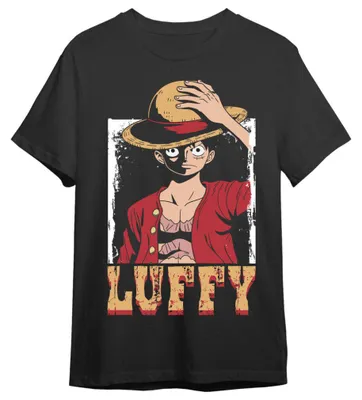 Imagen del producto de Camiseta de One Piece, diseño de Monkey D. Ruffy, para adultos