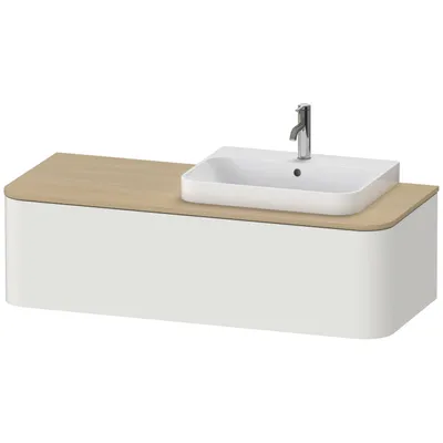 Produktbild von DURAVIT HP4942R3939 WTU HappyD2+ wandh.,354x1300x550mm