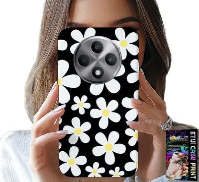 Obrázok produktu pre Puzdro pre telefón Oppo Reno12 F / 12Fs 5G - Motúžiky, kvetinové motívy, kvety, vzor na zadnej strane
