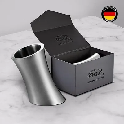 Produktbild von Famanu Weinkühler doppelwandig - ideal für Weinliebhaber - Edelstahl